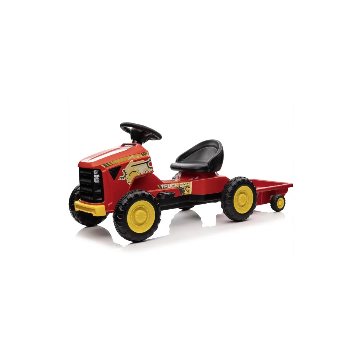 Električni traktor sa prikolicom G206 – Crvena